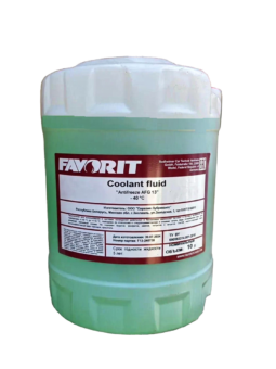 FV4013-10-E Антифриз Favorit AFG13 (-40°) зеленый/ green (10 л)