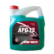FV4013-5-E Антифриз Favorit AFG13 (-40°) зеленый/ green (5 л)