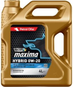 400001487 P/O Масло моторное MAXIMA HYBRID 0W-20 (4 литр)