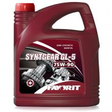 FV8103-4-E Масло трансмиссионное FAVORIT Syntgear GL-5 SAE 75W-90 API GL-5 (4 л)