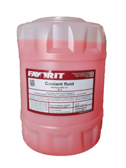 FV4012-20-E Антифриз Favorit AFG12+ (-40°) красный/red (20 л)